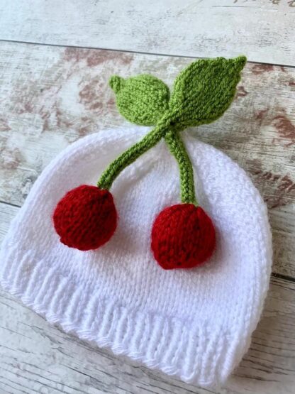 Cherry On Top Baby Hat Pattern - Image 2