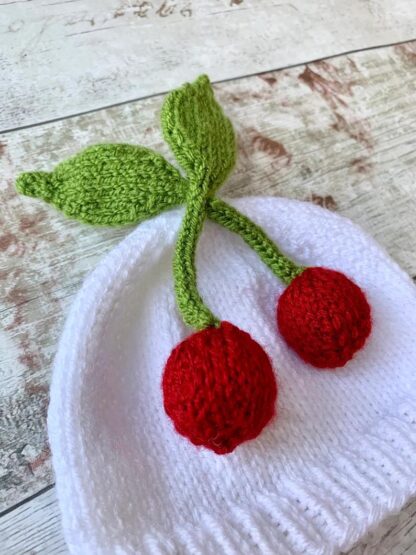 Cherry On Top Baby Hat Pattern - Image 3