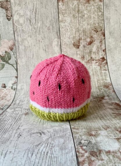 One In A Watermelon Baby Hat Pattern - Image 8