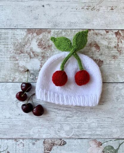 Cherry On Top Baby Hat Pattern