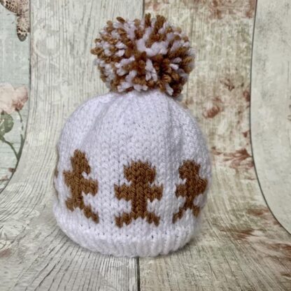 Christmas Gingerbread Baby Hat Pattern - Image 2