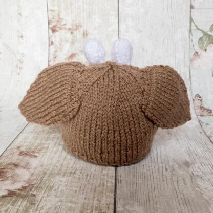 Christmas Reindeer Calf Baby Hat Pattern - Image 5