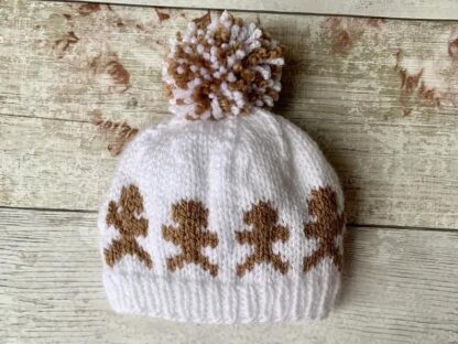 Christmas Gingerbread Baby Hat Pattern