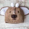 Christmas Reindeer Calf Baby Hat Pattern