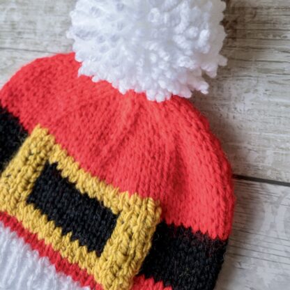 Christmas Santa Baby Hat Pattern - Image 3