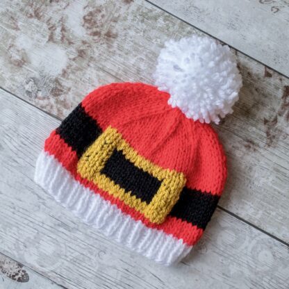 Christmas Santa Baby Hat Pattern - Image 4