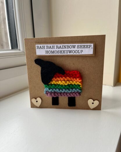 Bah Bah Rainbow Sheep, Homosexuwool?